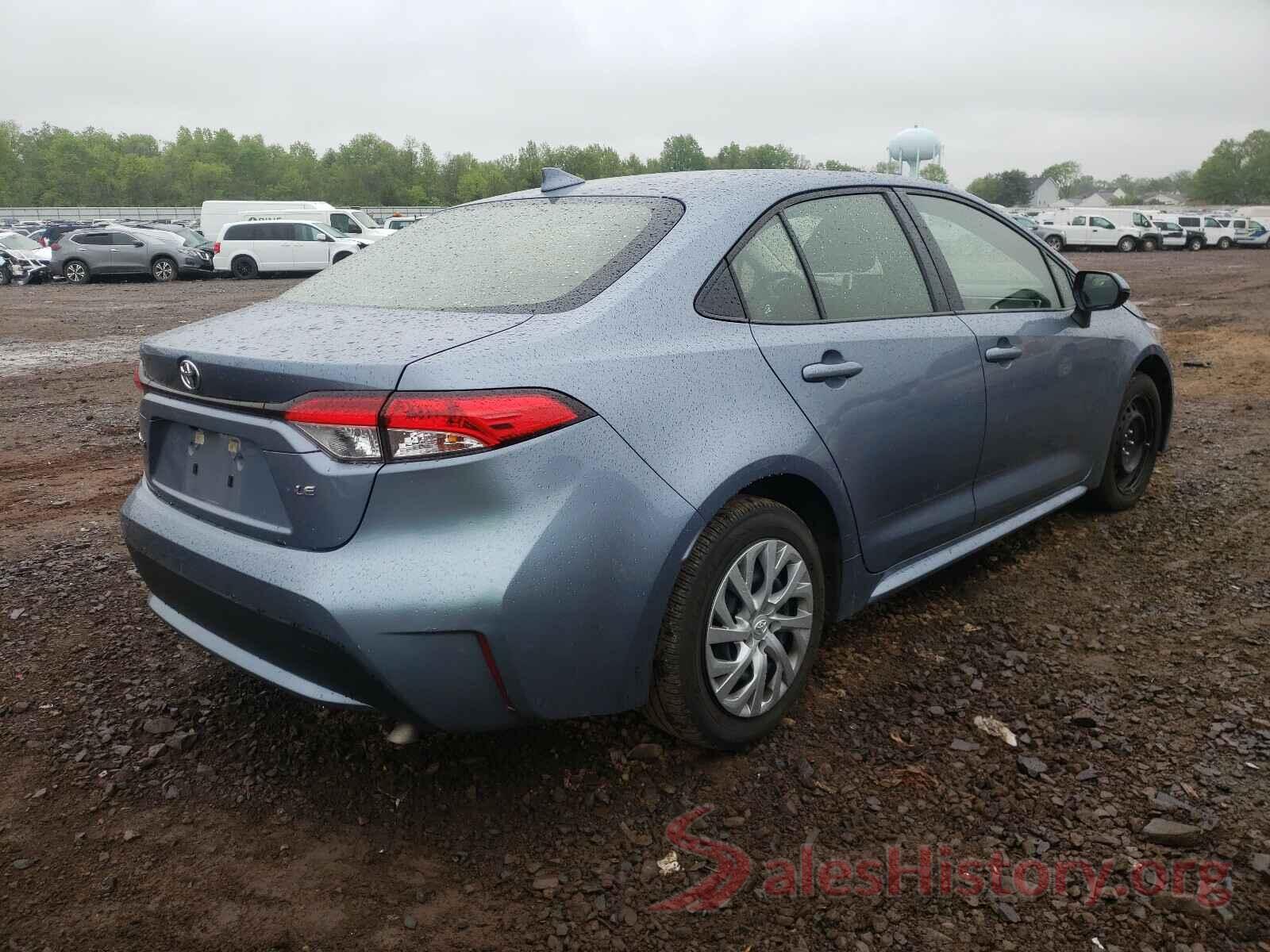 JTDEPRAE0LJ025849 2020 TOYOTA COROLLA