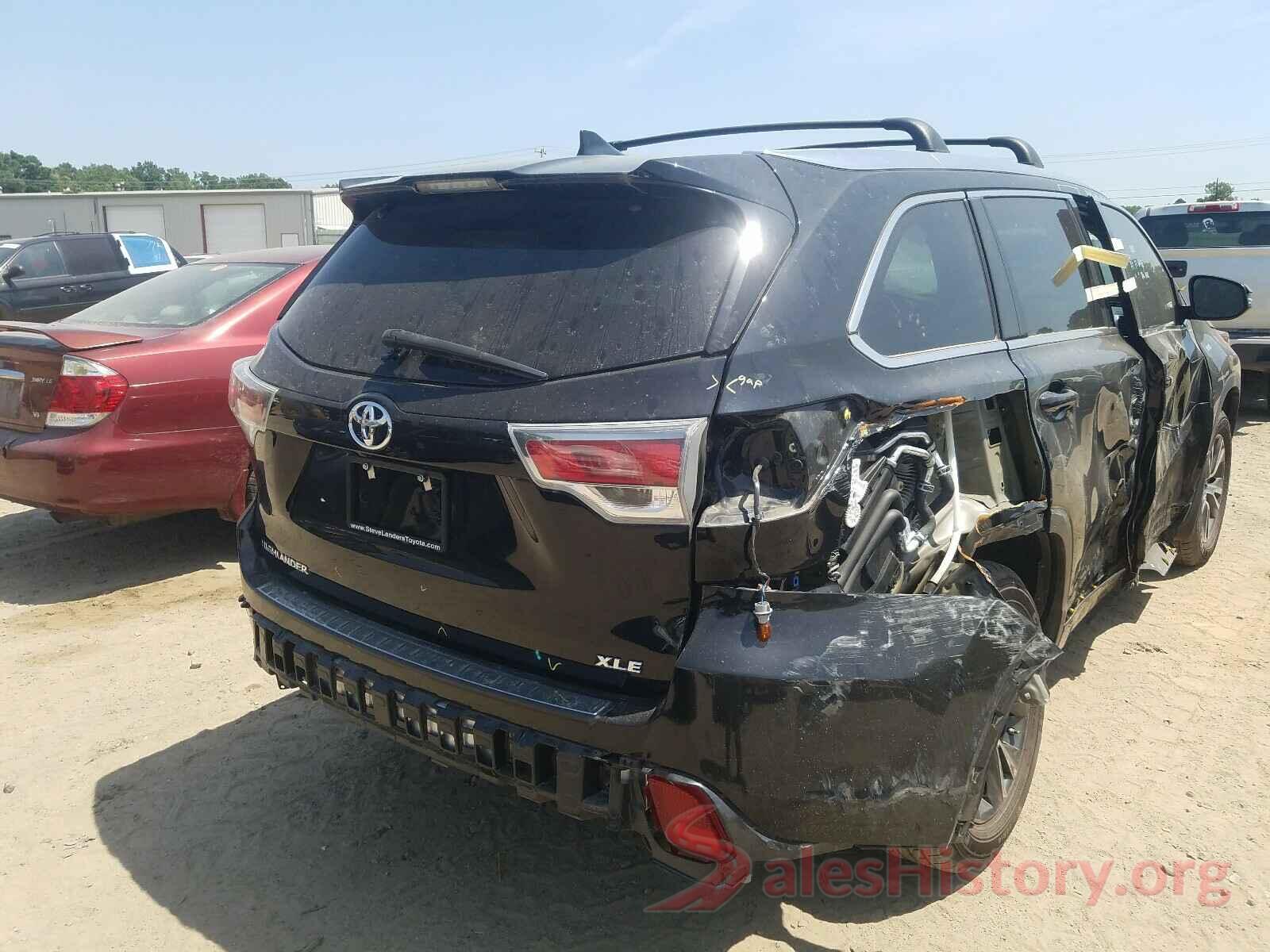 5TDKKRFH8GS501682 2016 TOYOTA HIGHLANDER