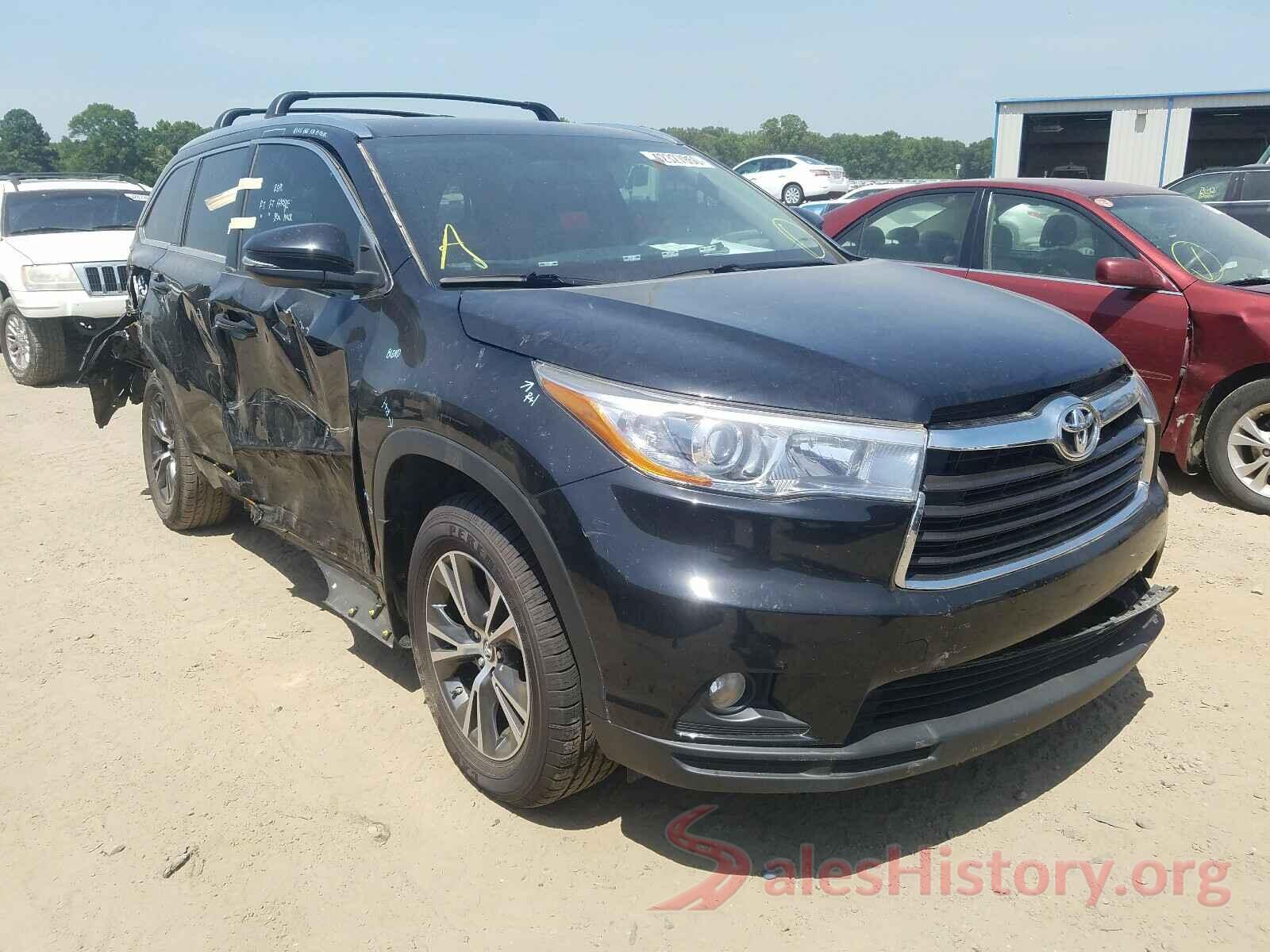 5TDKKRFH8GS501682 2016 TOYOTA HIGHLANDER