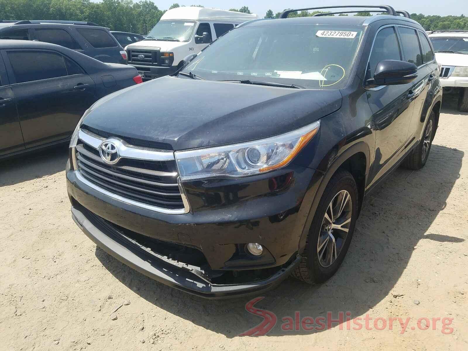 5TDKKRFH8GS501682 2016 TOYOTA HIGHLANDER