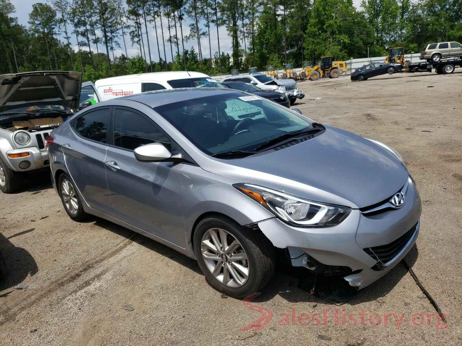 5NPDH4AE0GH661424 2016 HYUNDAI ELANTRA