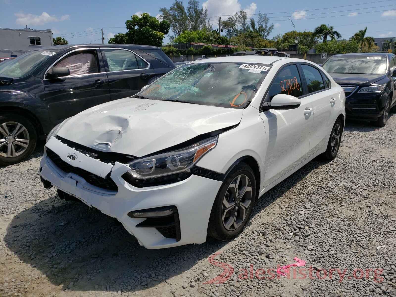 3KPF24AD5LE140523 2020 KIA FORTE