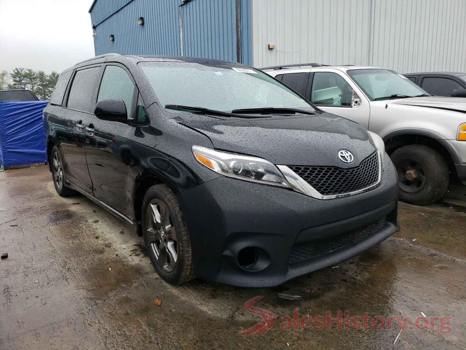 5TDXZ3DC7HS772420 2017 TOYOTA SIENNA