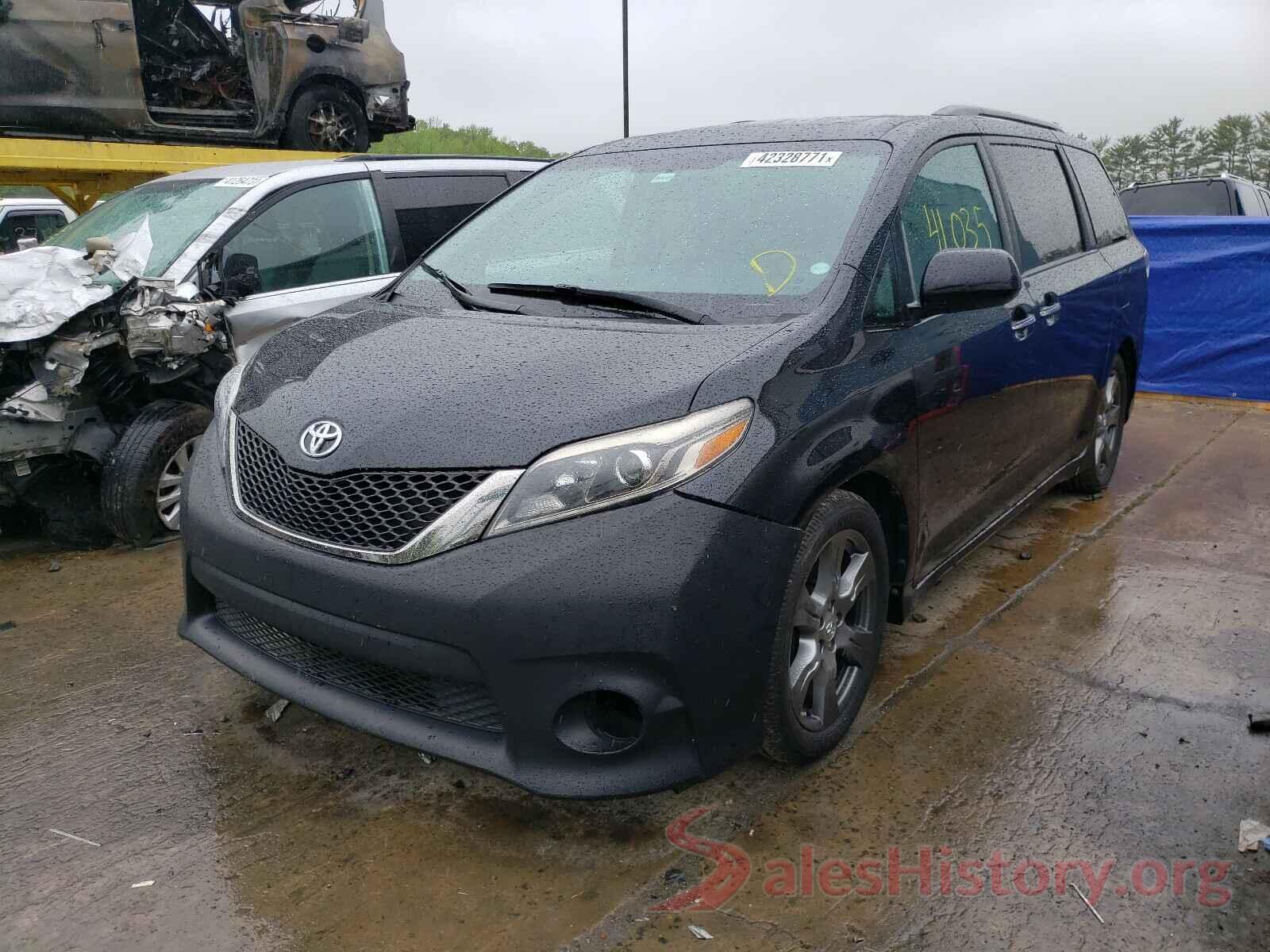 5TDXZ3DC7HS772420 2017 TOYOTA SIENNA