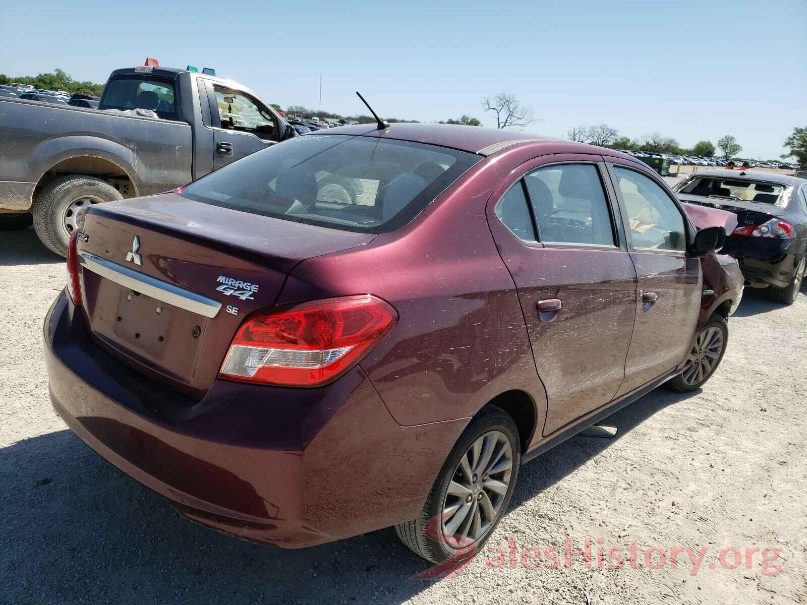 ML32F4FJXKHF05651 2019 MITSUBISHI MIRAGE