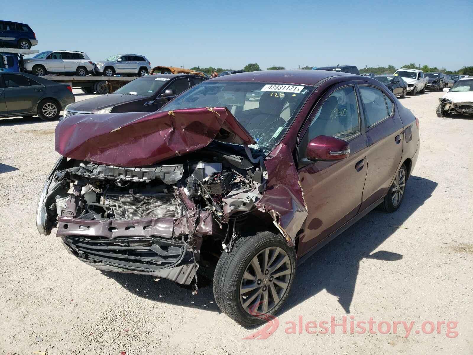 ML32F4FJXKHF05651 2019 MITSUBISHI MIRAGE