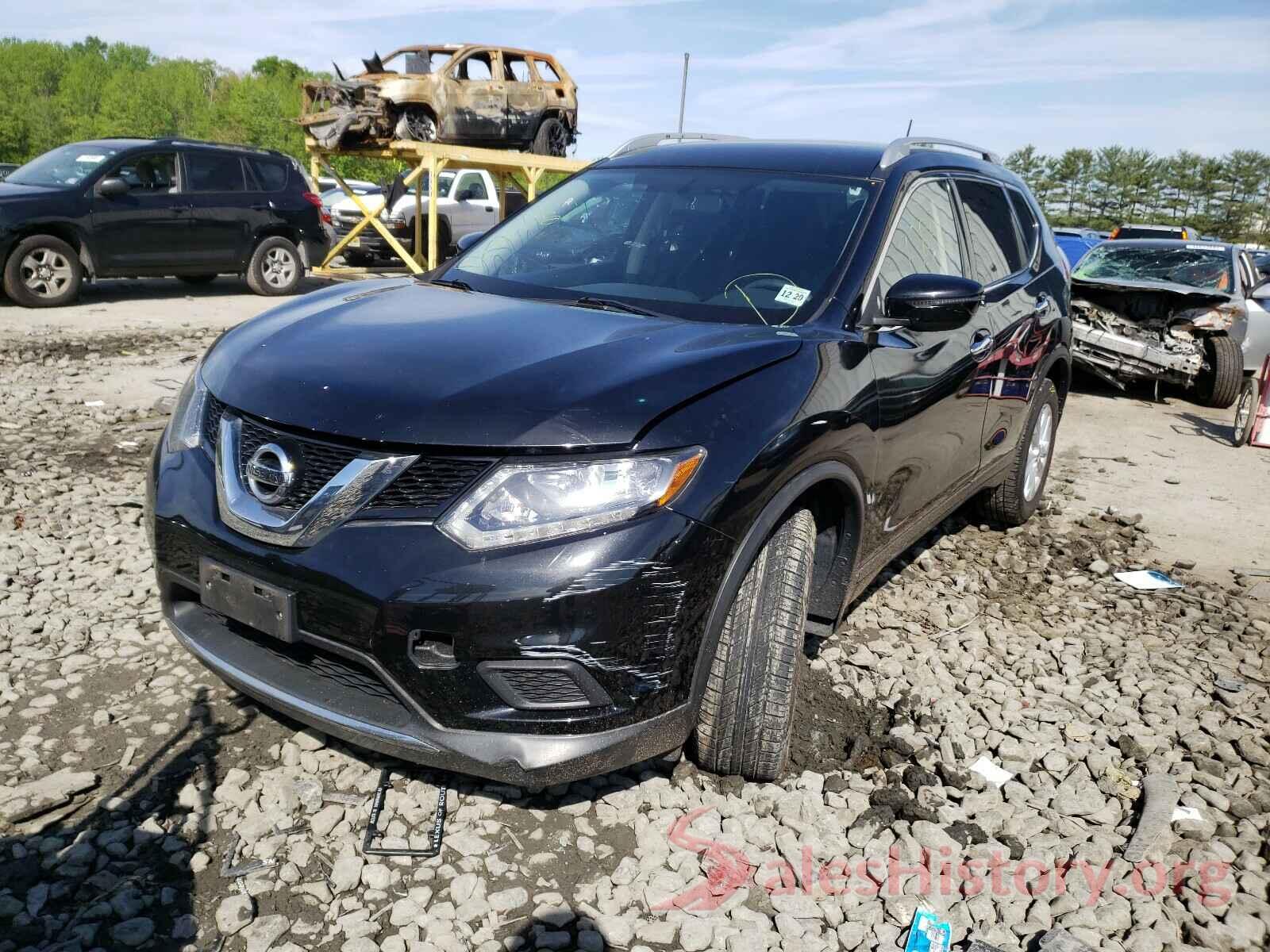 KNMAT2MV7GP614865 2016 NISSAN ROGUE