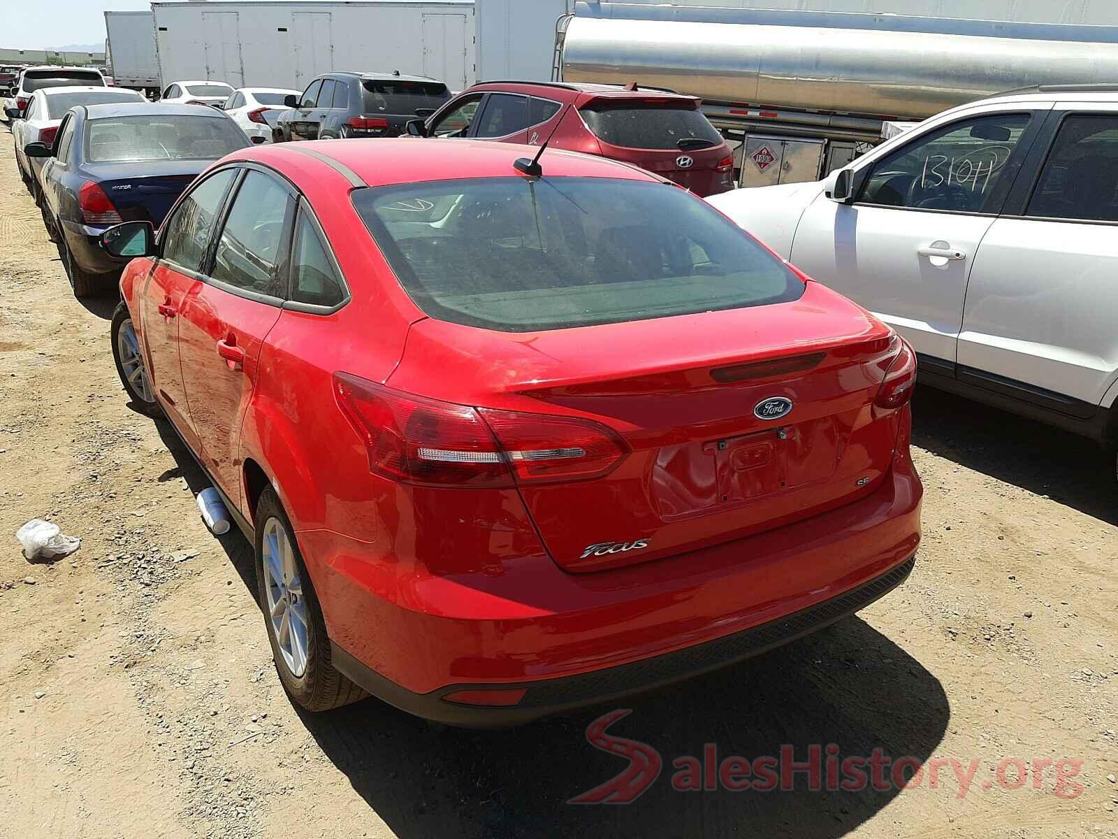 1FADP3F25HL308904 2017 FORD FOCUS