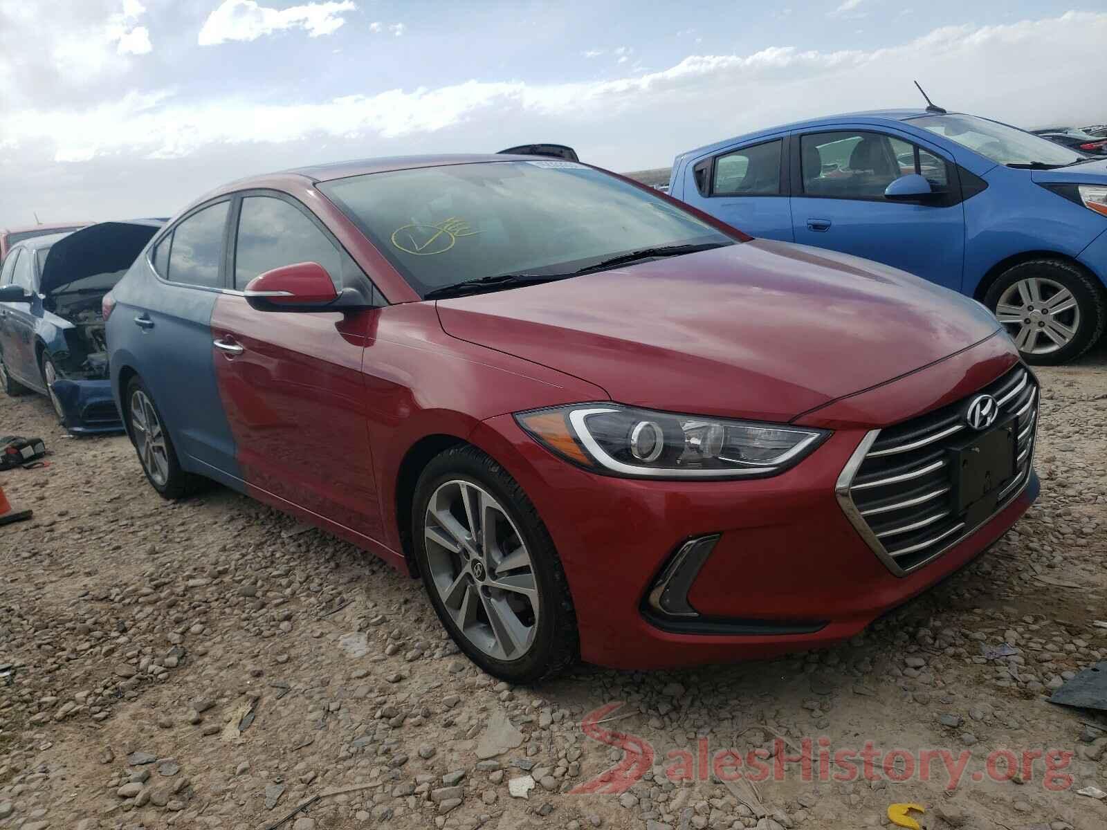 KMHD84LF1HU359701 2017 HYUNDAI ELANTRA