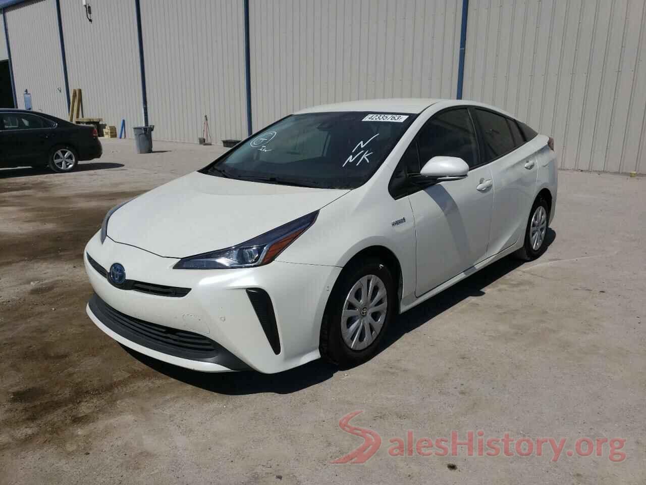 JTDKARFU7K3096540 2019 TOYOTA PRIUS