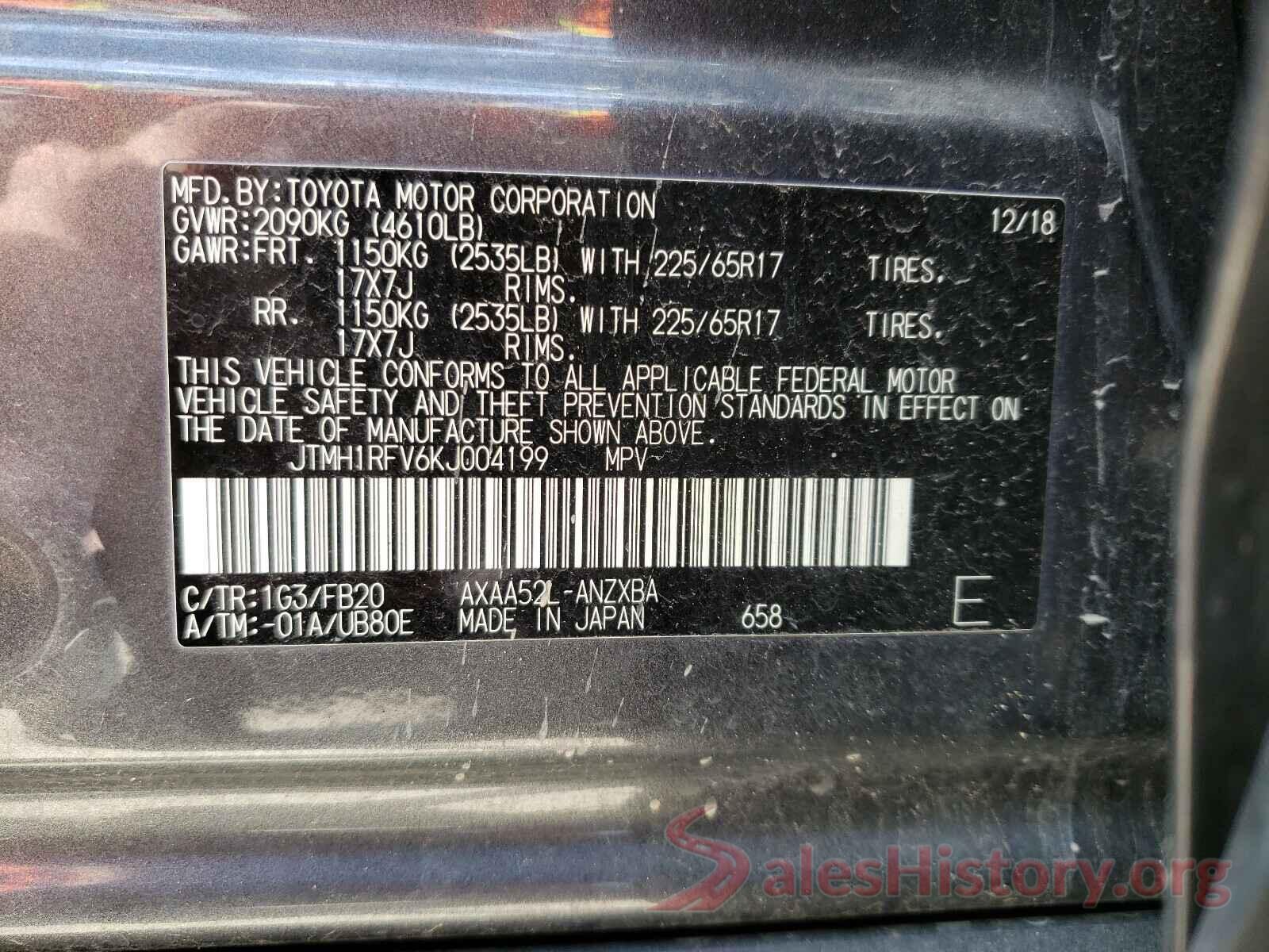 JTMH1RFV6KJ004199 2019 TOYOTA RAV4