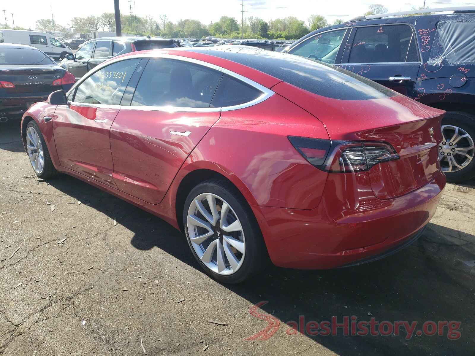 5YJ3E1EB7JF091723 2018 TESLA MODEL 3