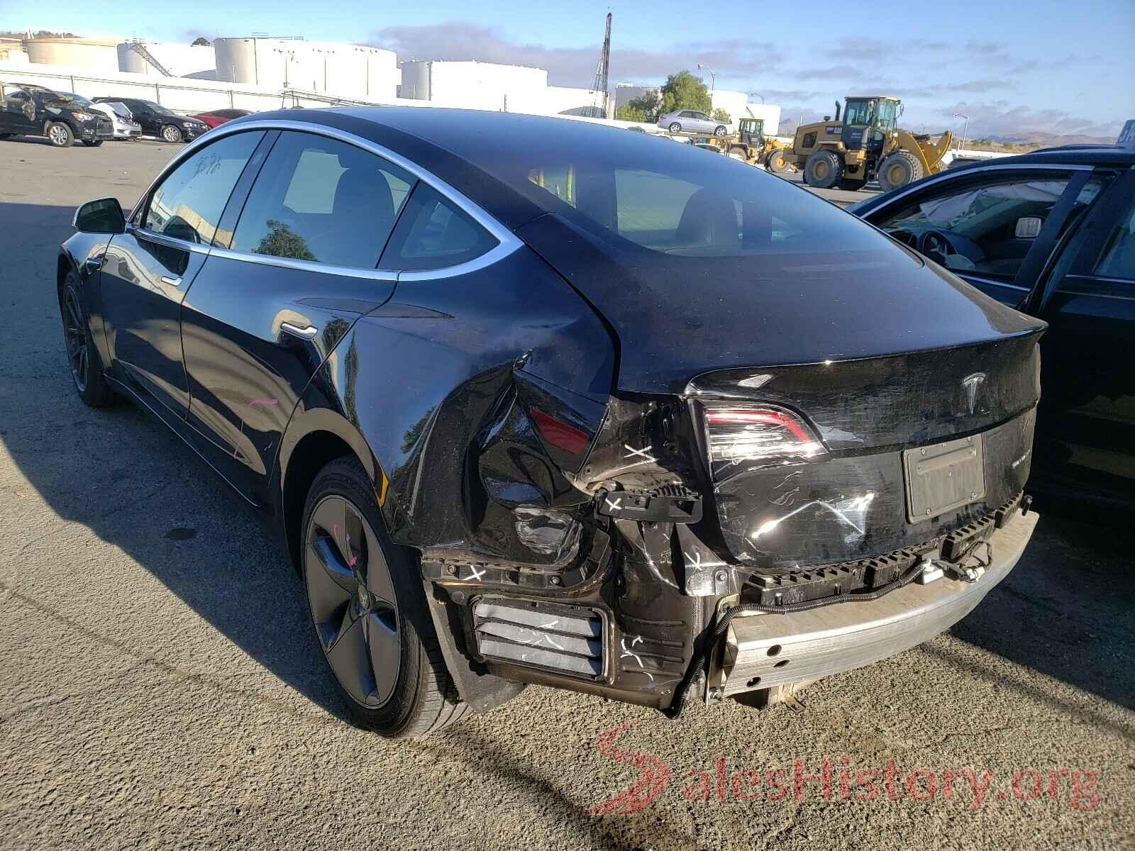 5YJ3E1EB9KF385772 2019 TESLA MODEL 3