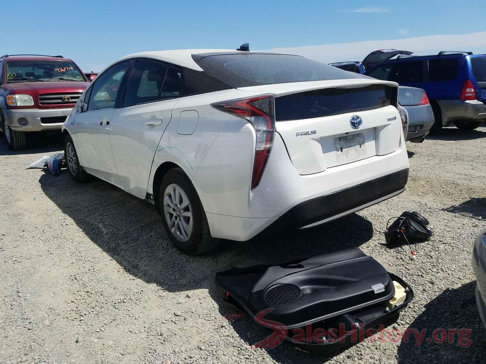 JTDKBRFUXJ3059896 2018 TOYOTA PRIUS