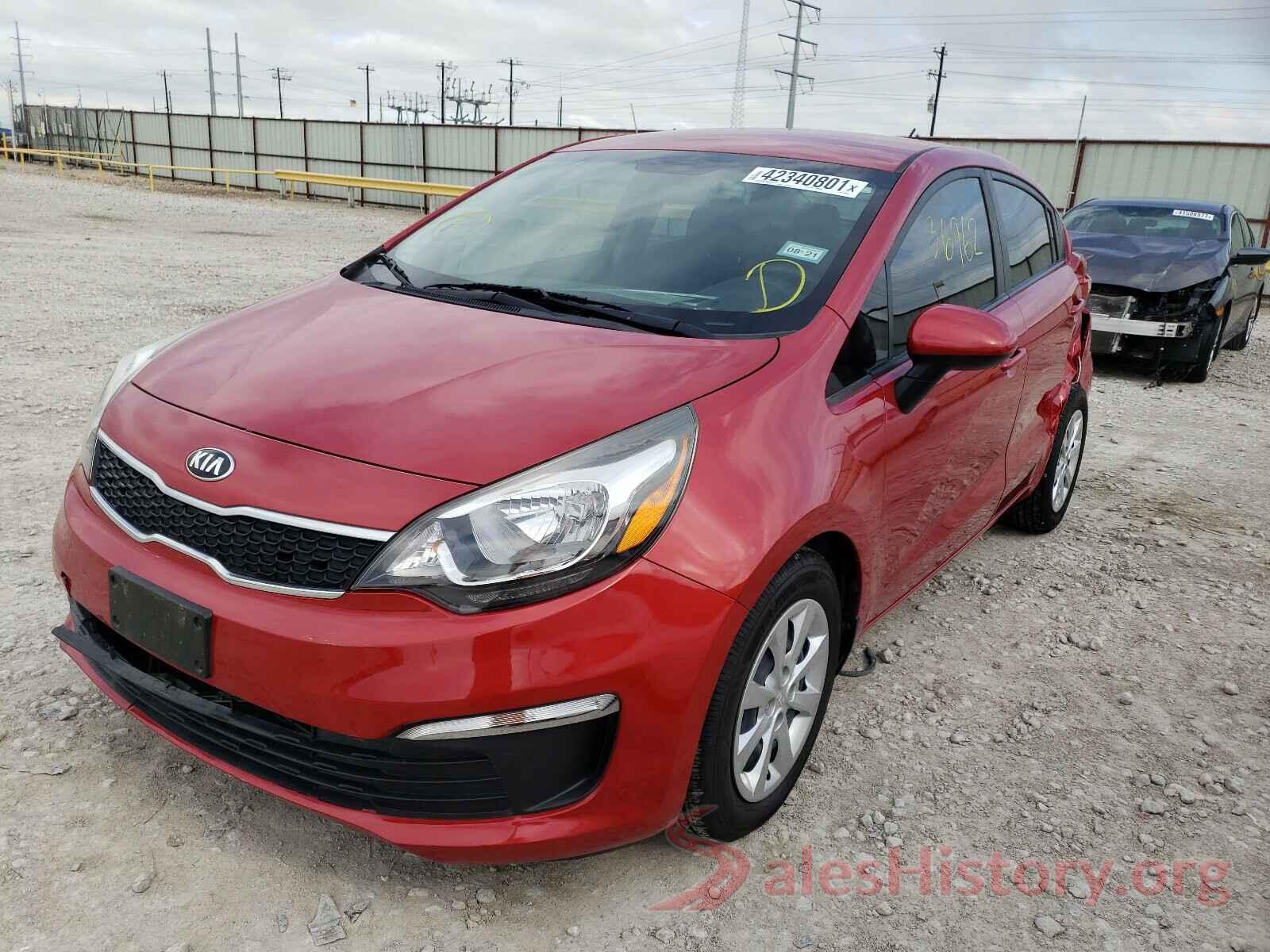 KNADN4A30H6058148 2017 KIA RIO