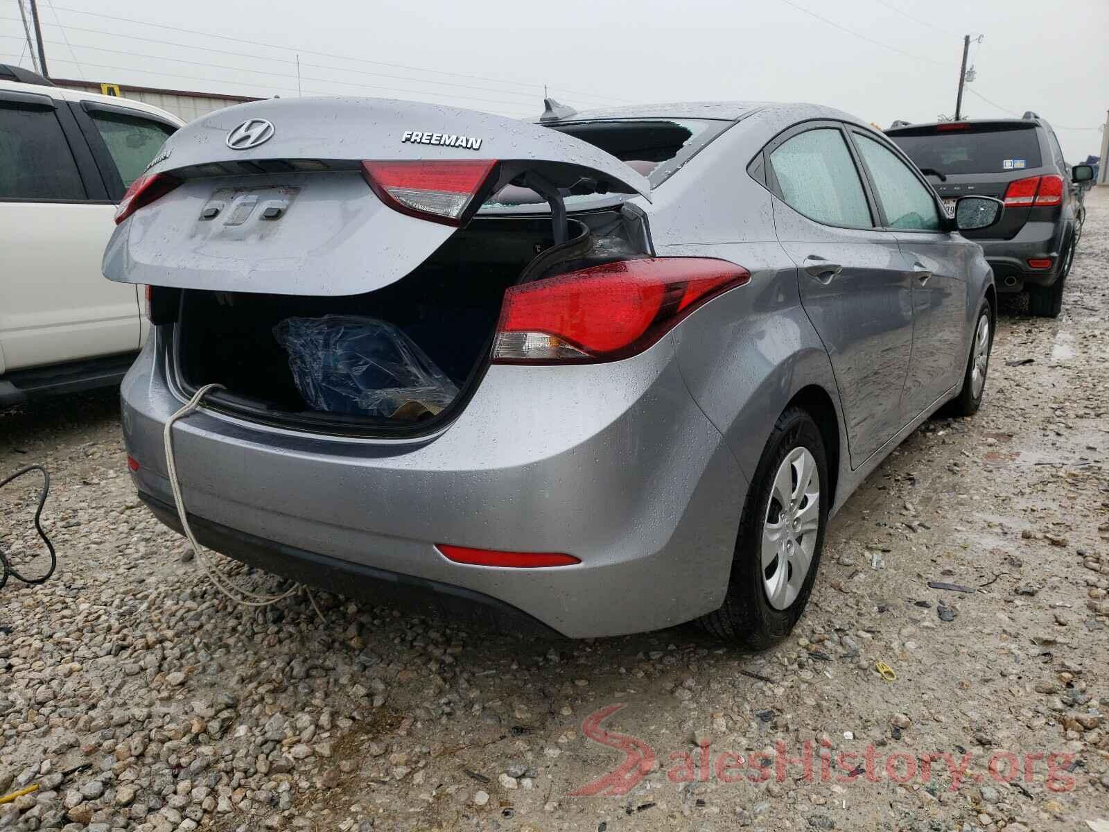 5NPDH4AE5GH719155 2016 HYUNDAI ELANTRA