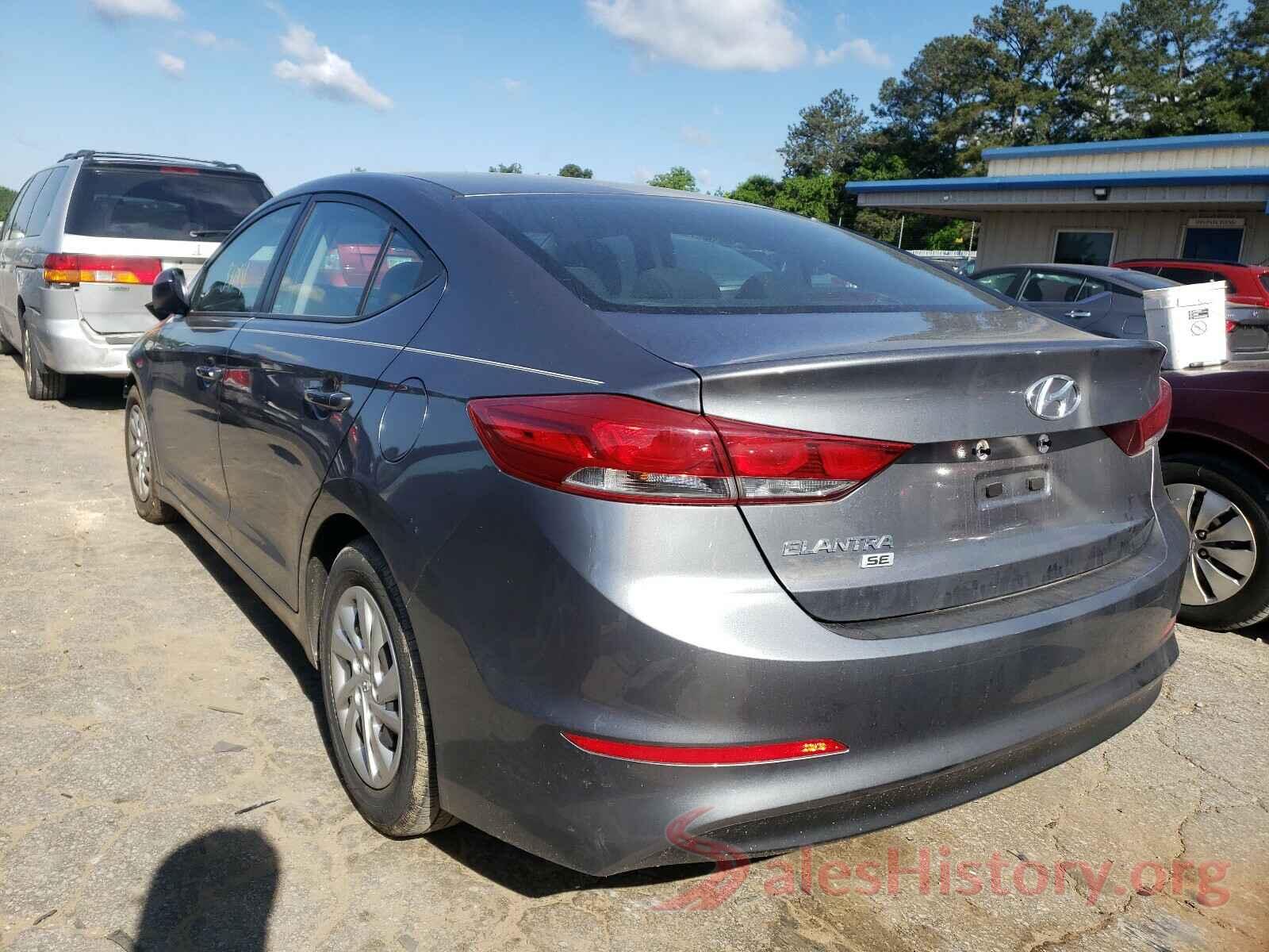 5NPD74LF4JH260510 2018 HYUNDAI ELANTRA