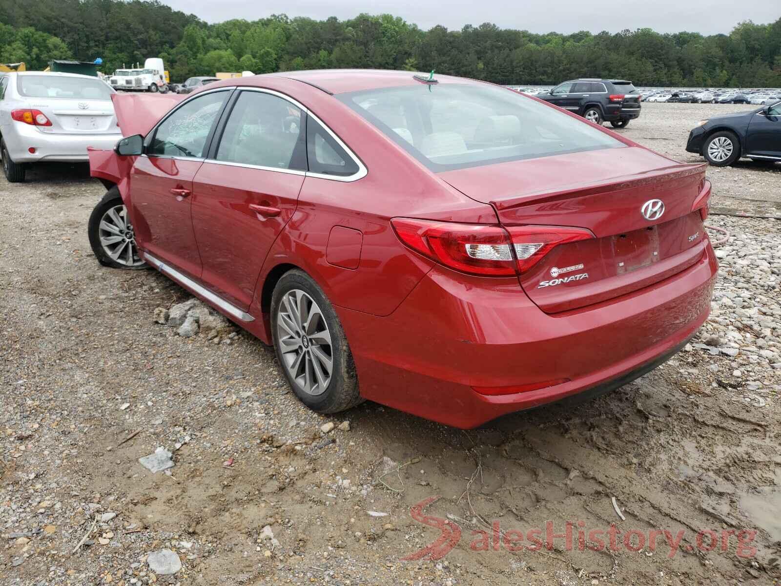 5NPE34AF4HH587602 2017 HYUNDAI SONATA