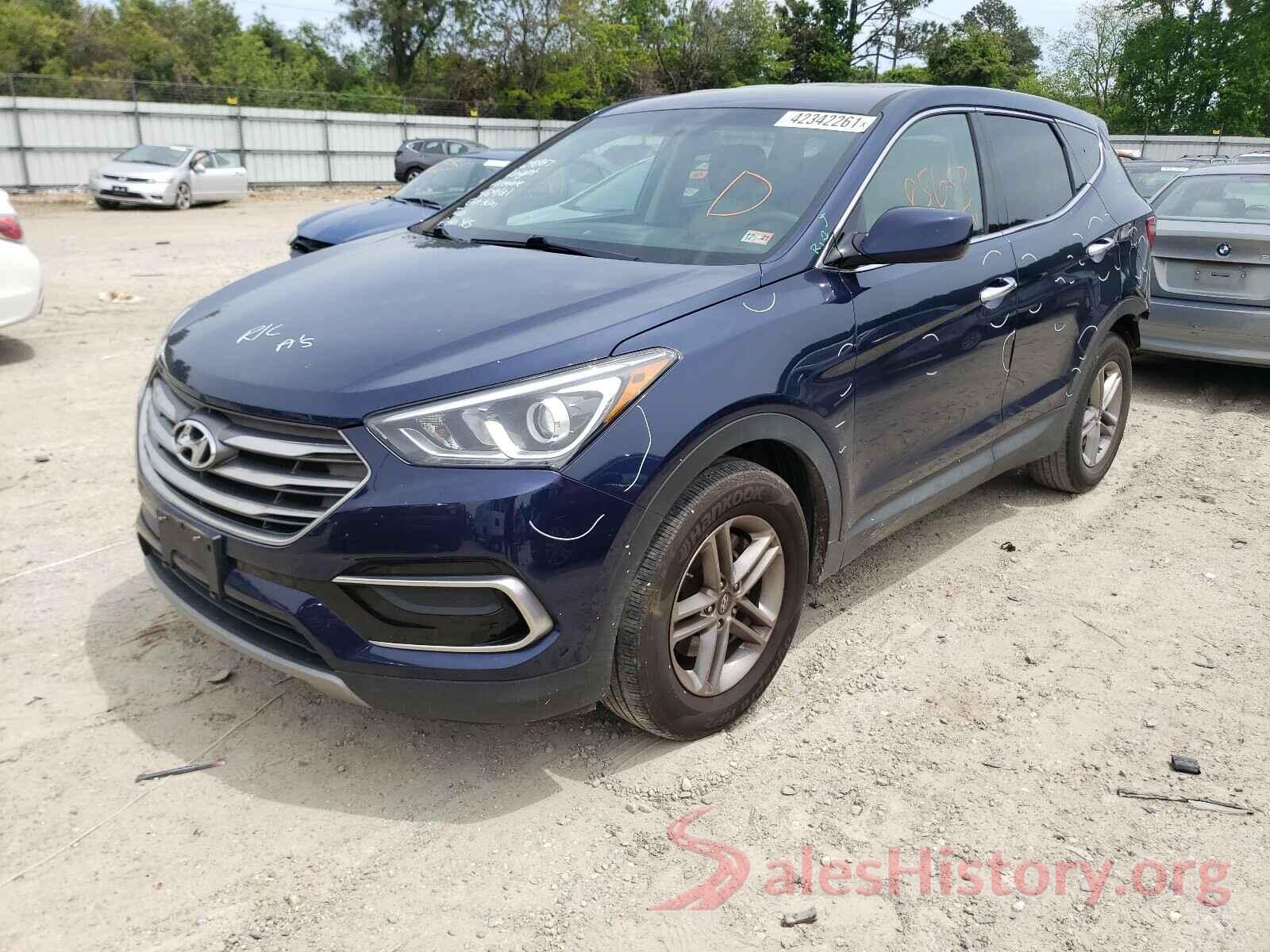 5XYZT3LB0HG488627 2017 HYUNDAI SANTA FE