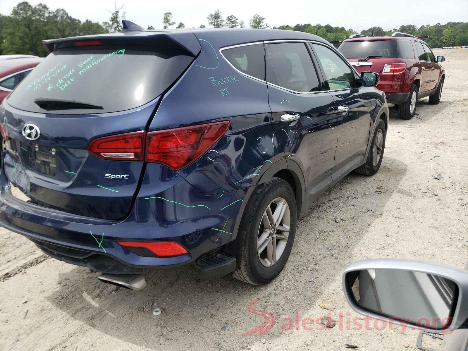 5XYZT3LB0HG488627 2017 HYUNDAI SANTA FE