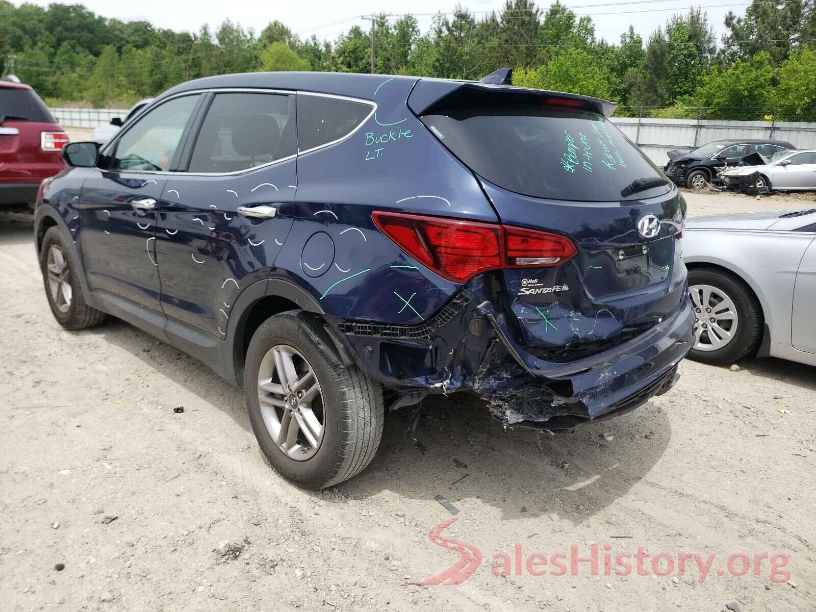 5XYZT3LB0HG488627 2017 HYUNDAI SANTA FE