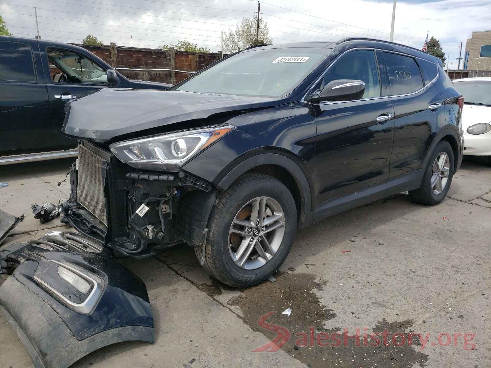 5XYZUDLBXHG447134 2017 HYUNDAI SANTA FE