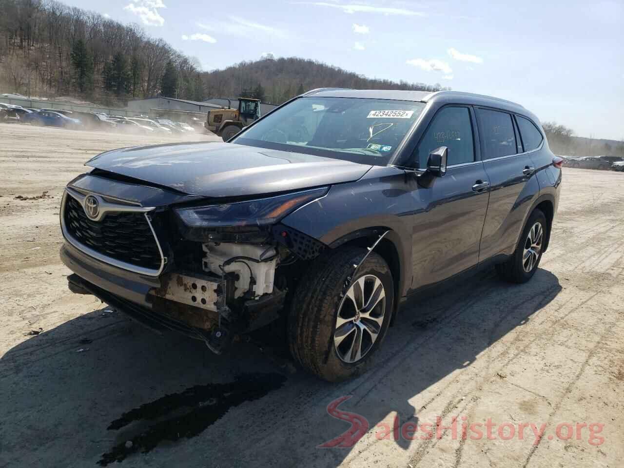 5TDHZRBH8MS073135 2021 TOYOTA HIGHLANDER