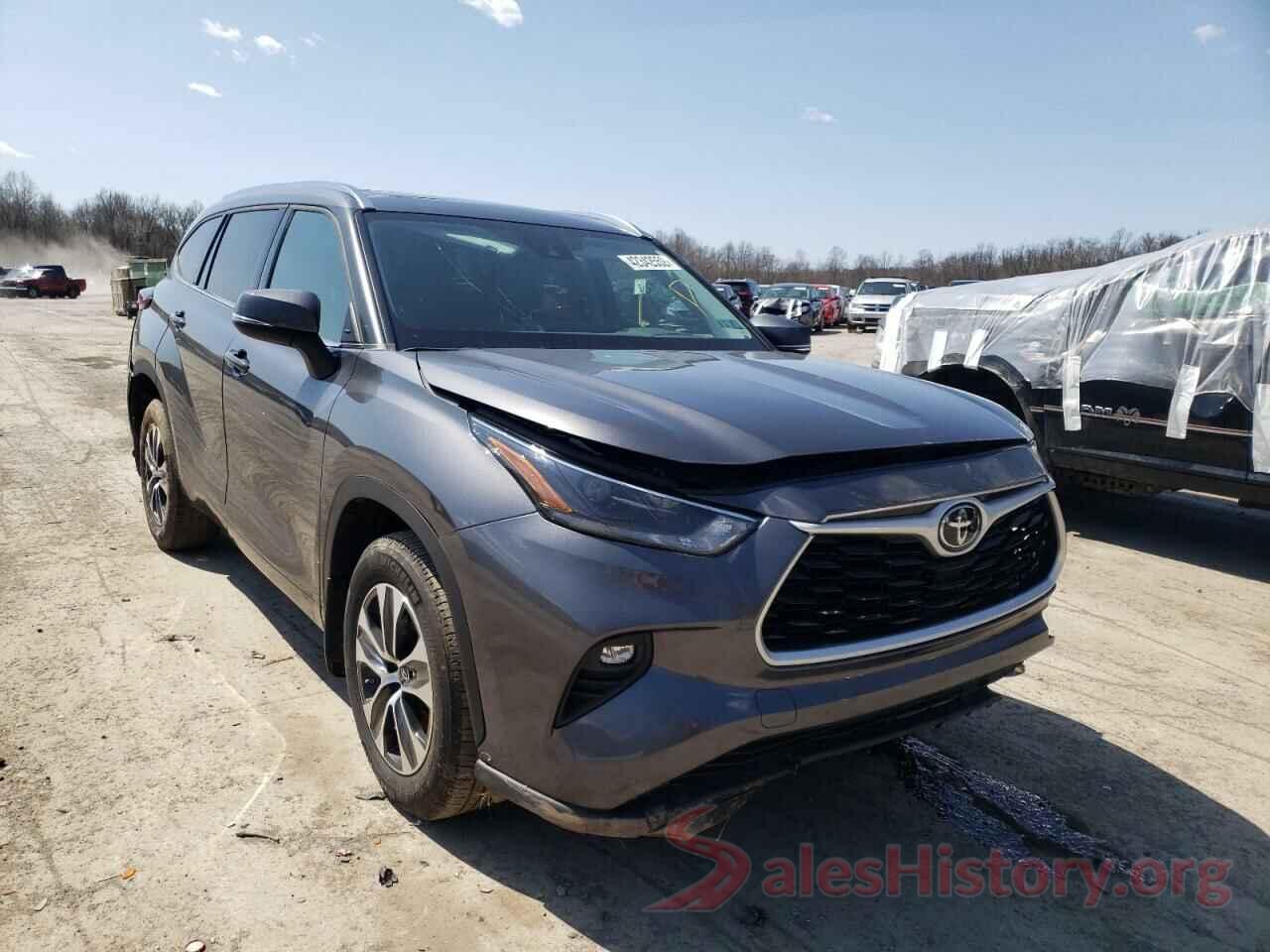 5TDHZRBH8MS073135 2021 TOYOTA HIGHLANDER