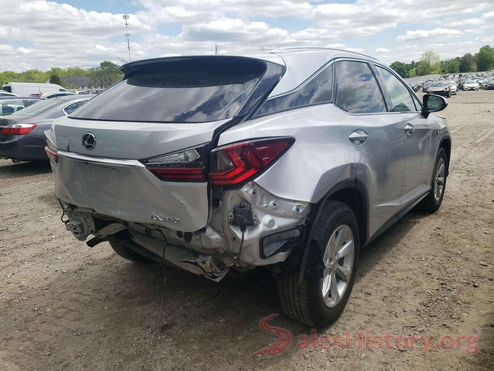 2T2BZMCA7GC022521 2016 LEXUS RX350