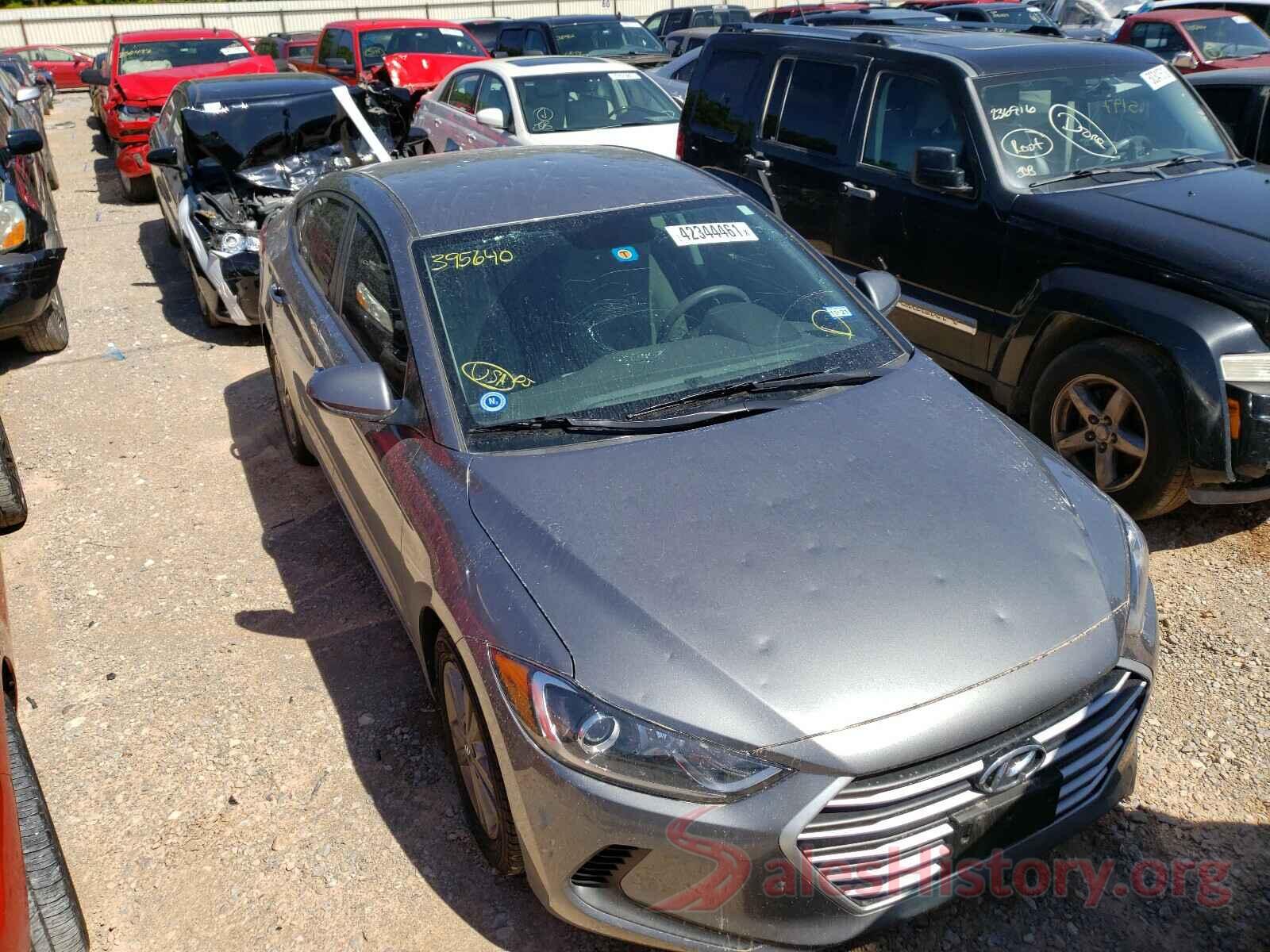 5NPD84LF5JH395640 2018 HYUNDAI ELANTRA