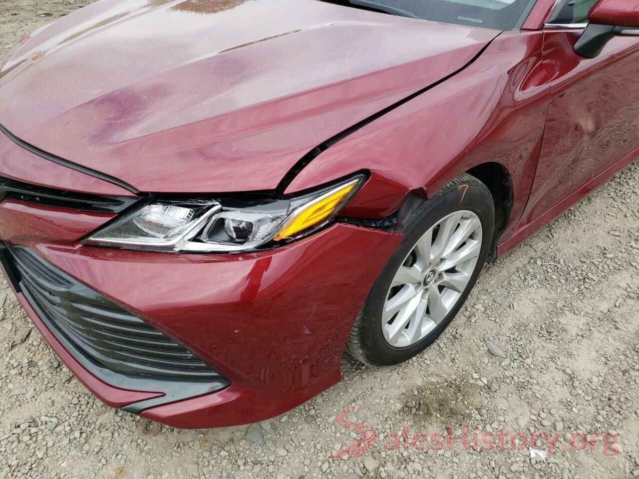 4T1B11HK1KU700425 2019 TOYOTA CAMRY