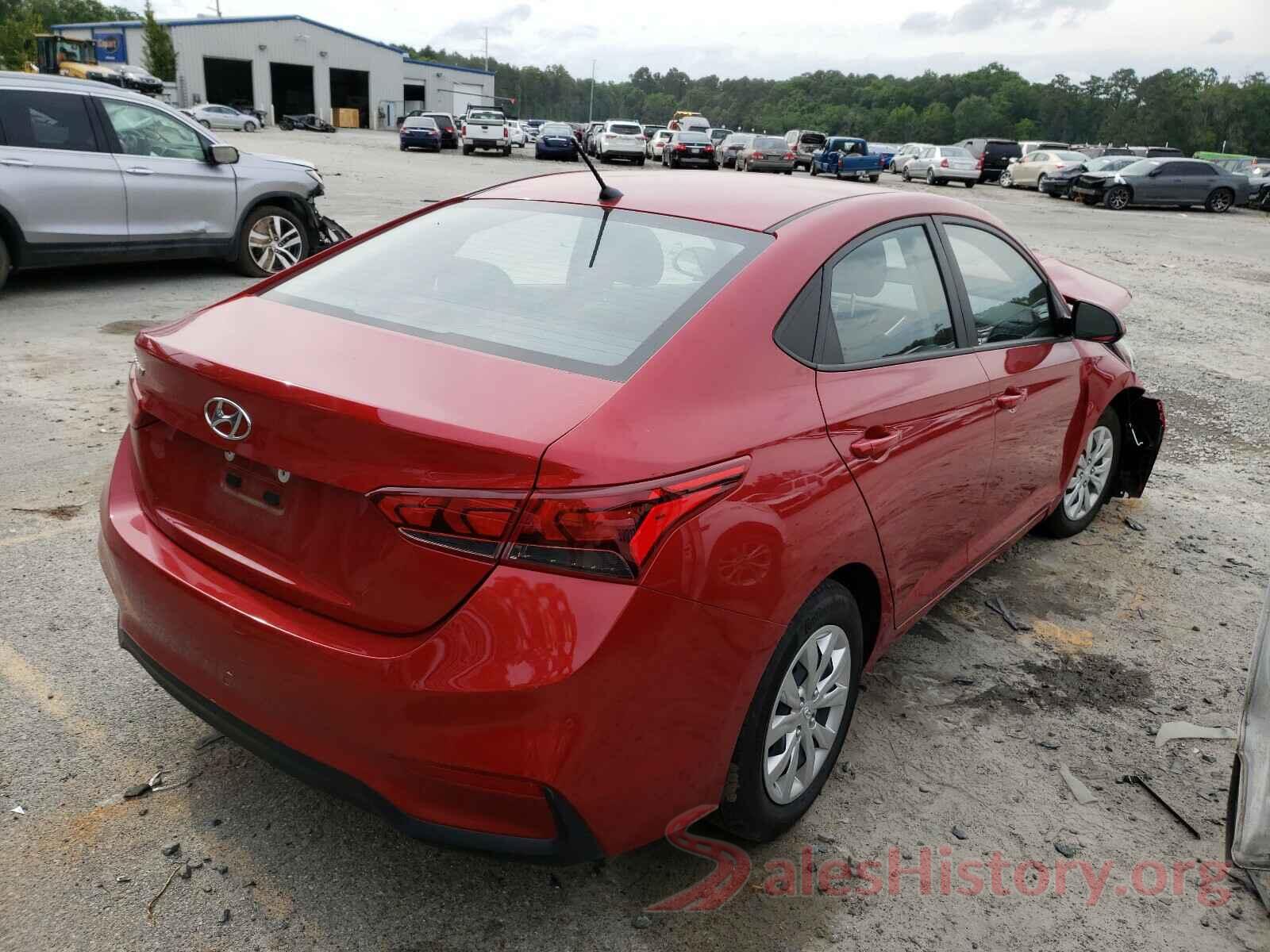 3KPC24A35KE077187 2019 HYUNDAI ACCENT