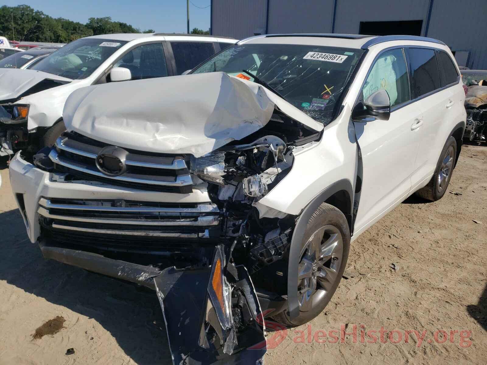 5TDDZRFH1KS961134 2019 TOYOTA HIGHLANDER