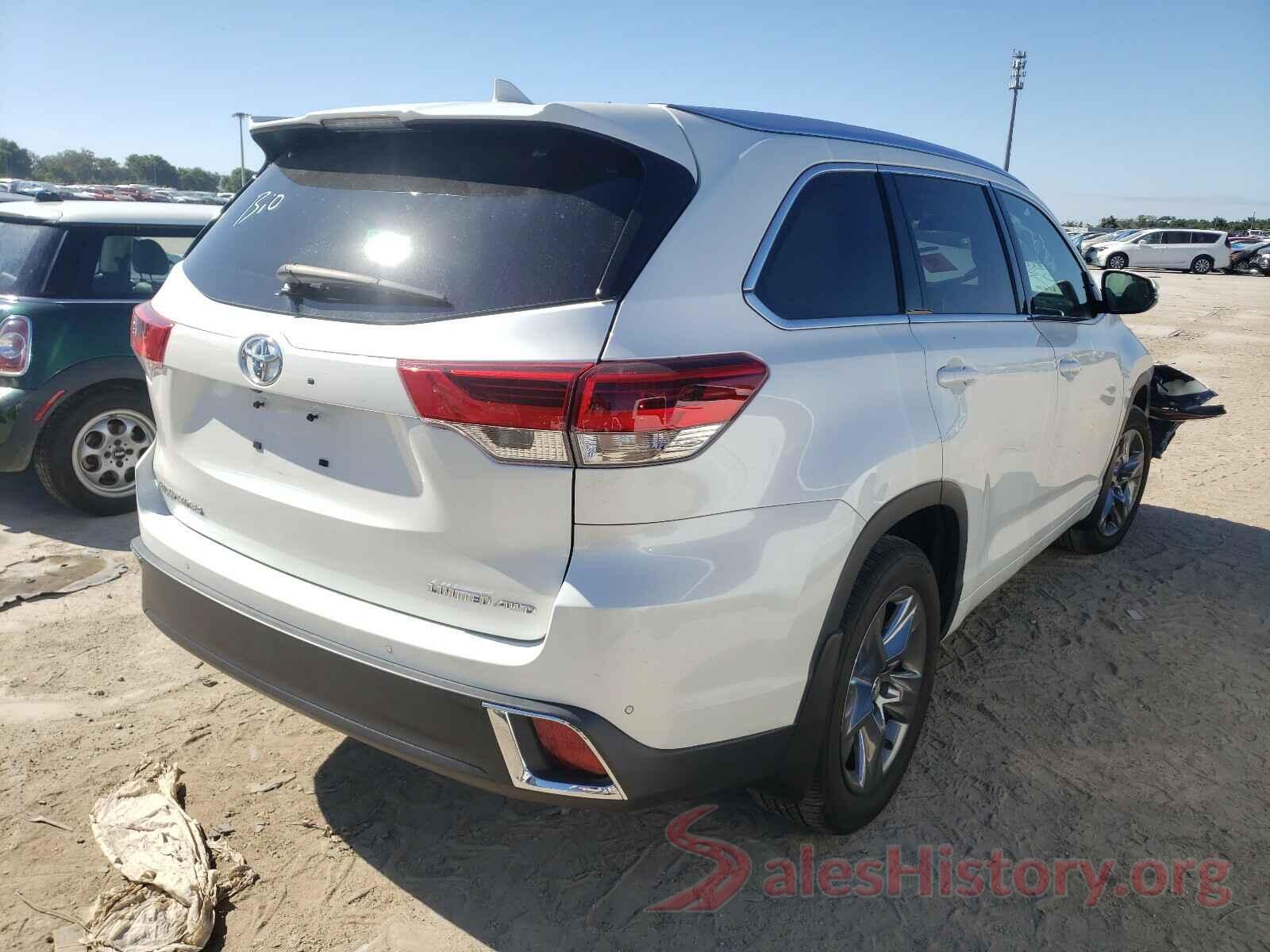 5TDDZRFH1KS961134 2019 TOYOTA HIGHLANDER