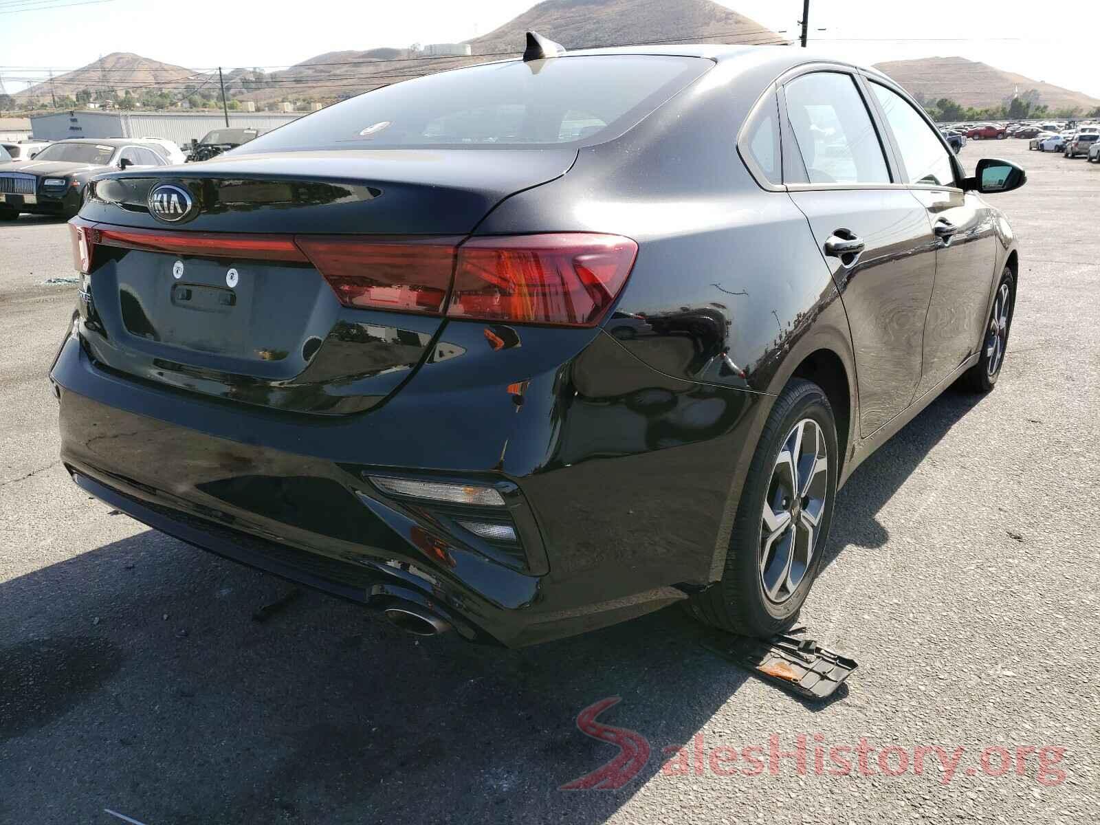 3KPF24AD3KE020606 2019 KIA FORTE