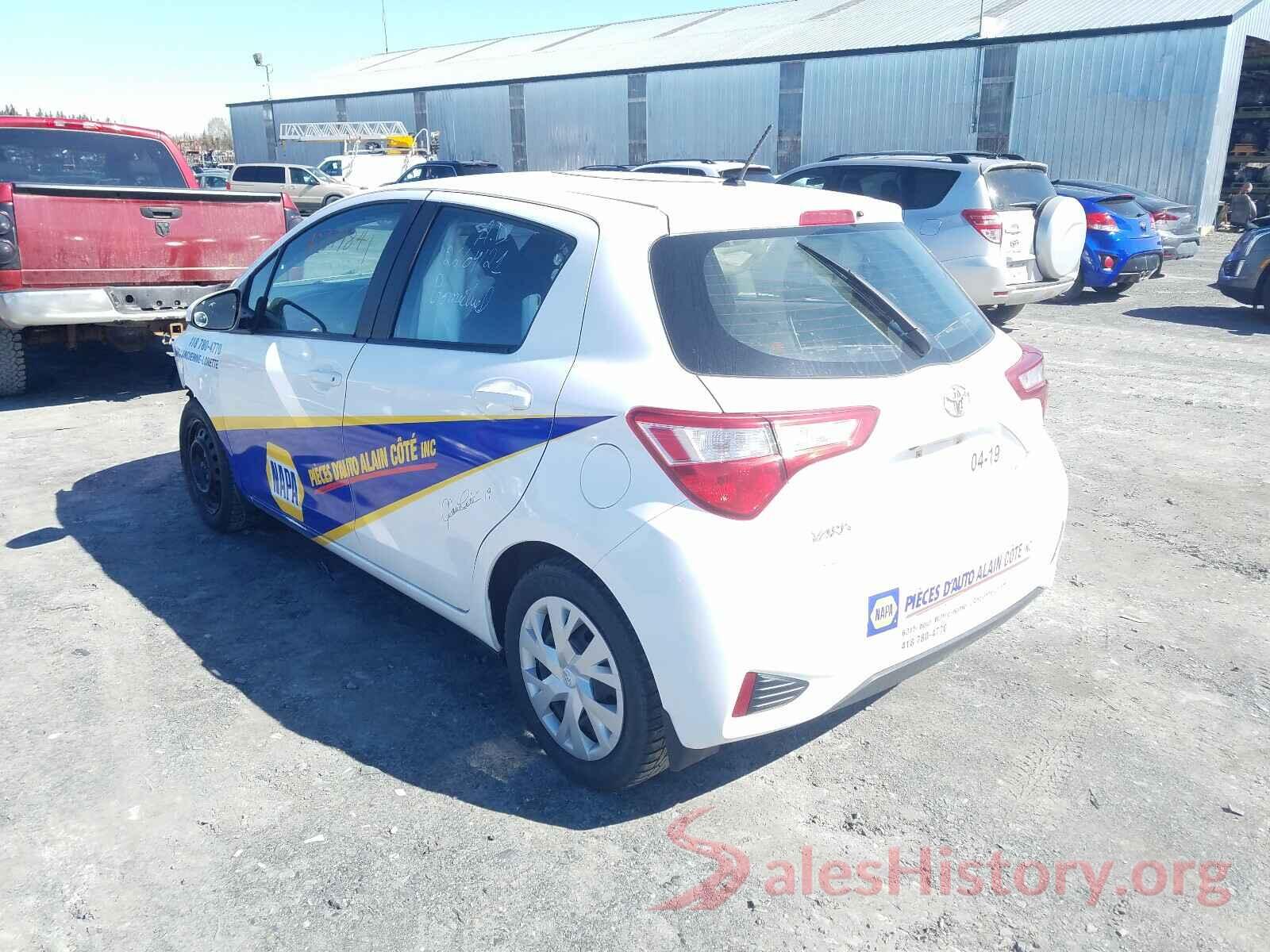 VNKKTUD38KA103554 2019 TOYOTA YARIS