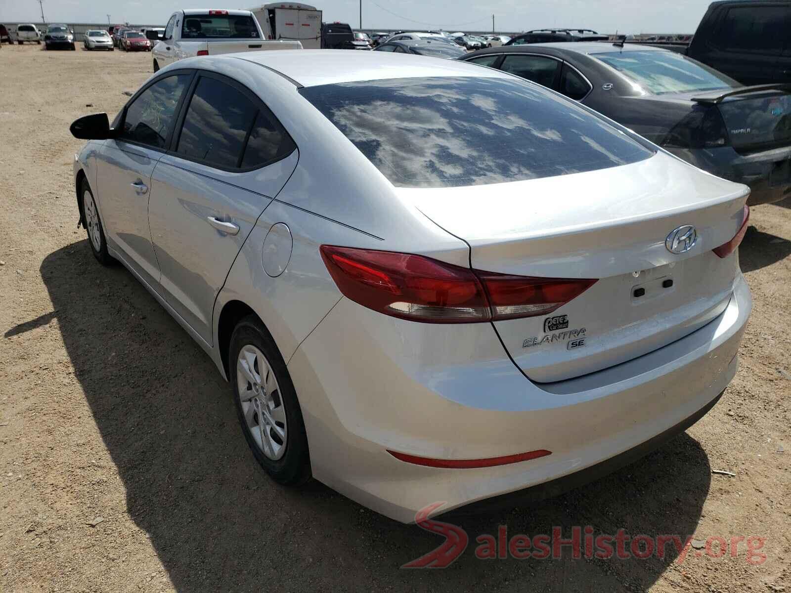 5NPD74LF5JH350054 2018 HYUNDAI ELANTRA