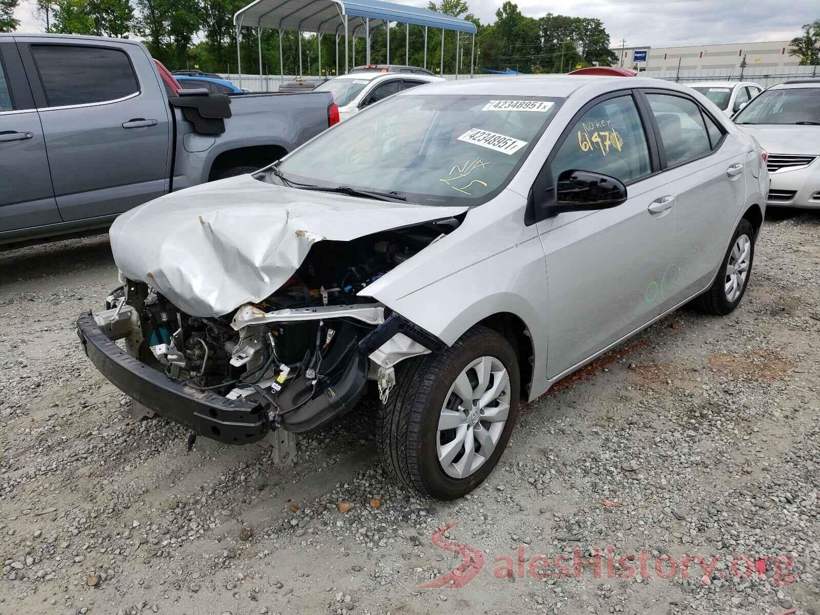 5YFBURHEXGP458694 2016 TOYOTA COROLLA