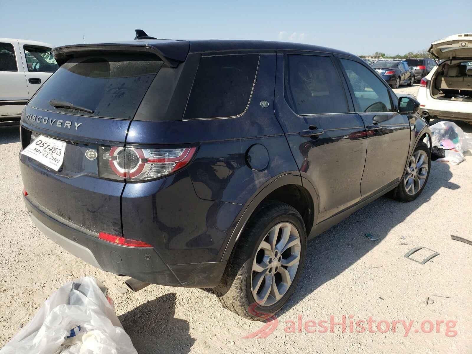 SALCR2BG2GH567954 2016 LAND ROVER DISCOVERY