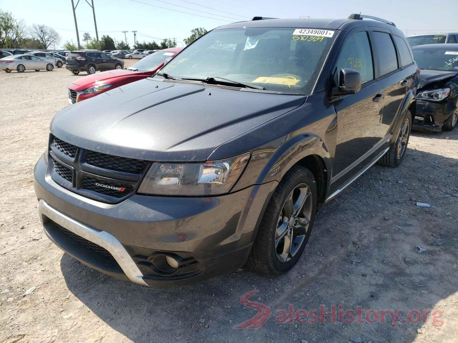 3C4PDCGGXHT510359 2017 DODGE JOURNEY