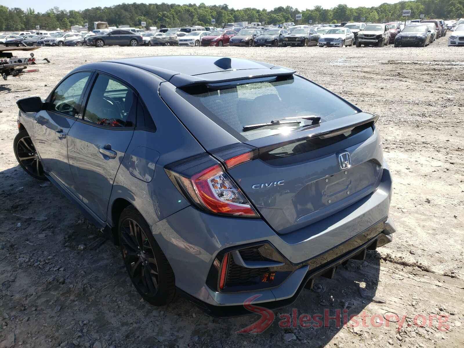 SHHFK7H4XMU207571 2021 HONDA CIVIC