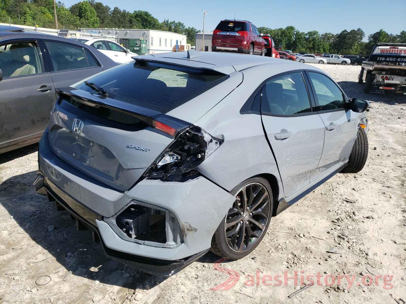 SHHFK7H4XMU207571 2021 HONDA CIVIC