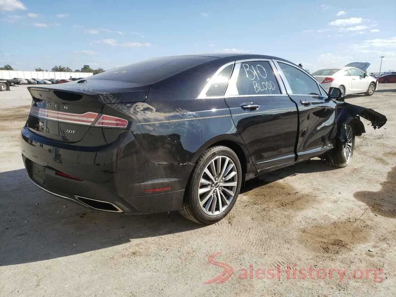 3LN6L5C94KR631924 2019 LINCOLN MKZ