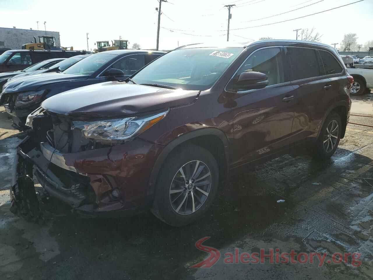 5TDJZRFH8JS856950 2018 TOYOTA HIGHLANDER