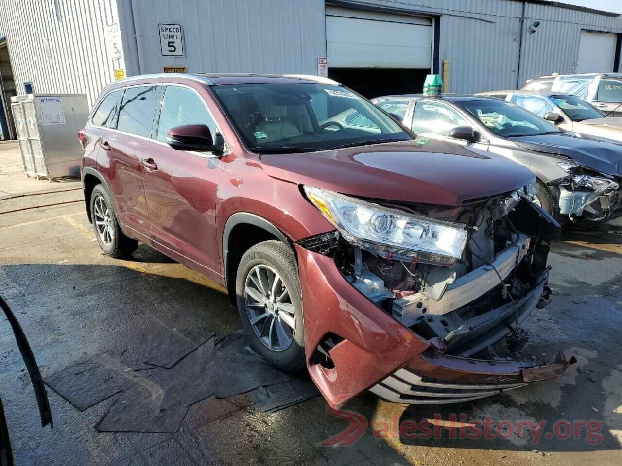 5TDJZRFH8JS856950 2018 TOYOTA HIGHLANDER