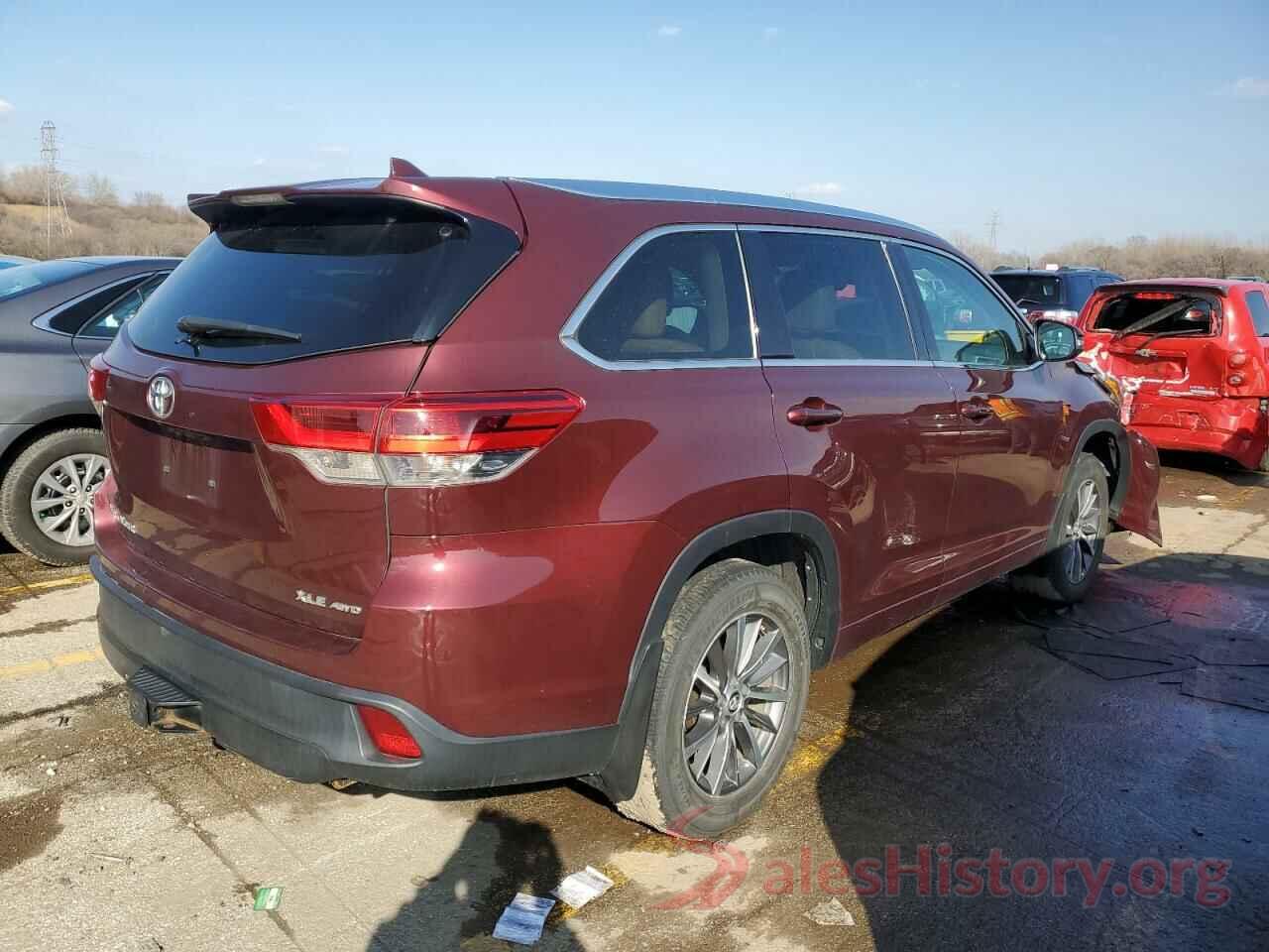 5TDJZRFH8JS856950 2018 TOYOTA HIGHLANDER