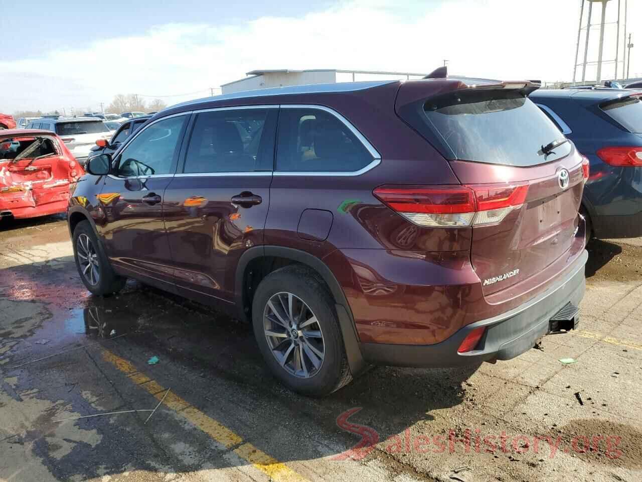 5TDJZRFH8JS856950 2018 TOYOTA HIGHLANDER