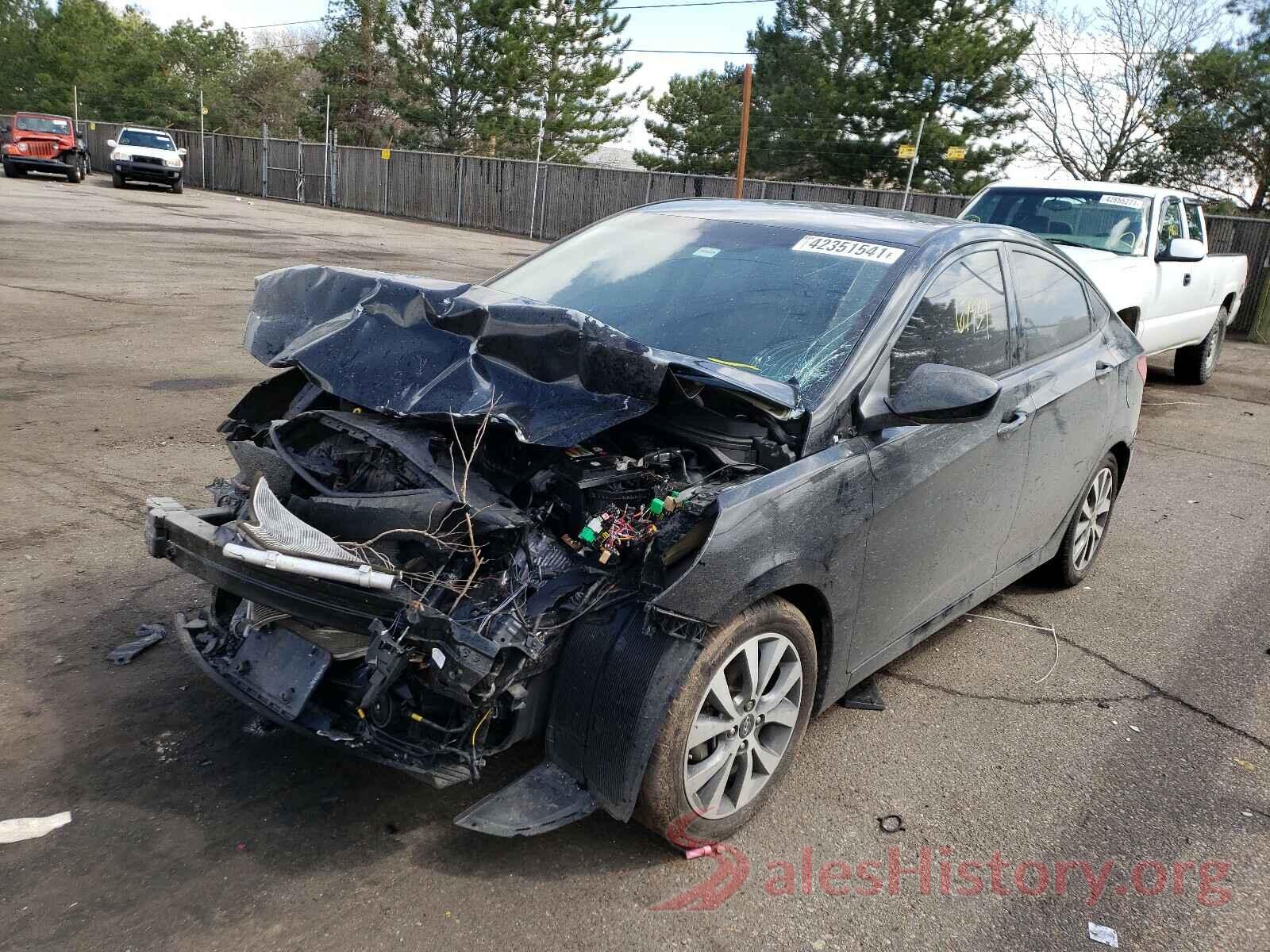 KMHCT4AEXHU348054 2017 HYUNDAI ACCENT