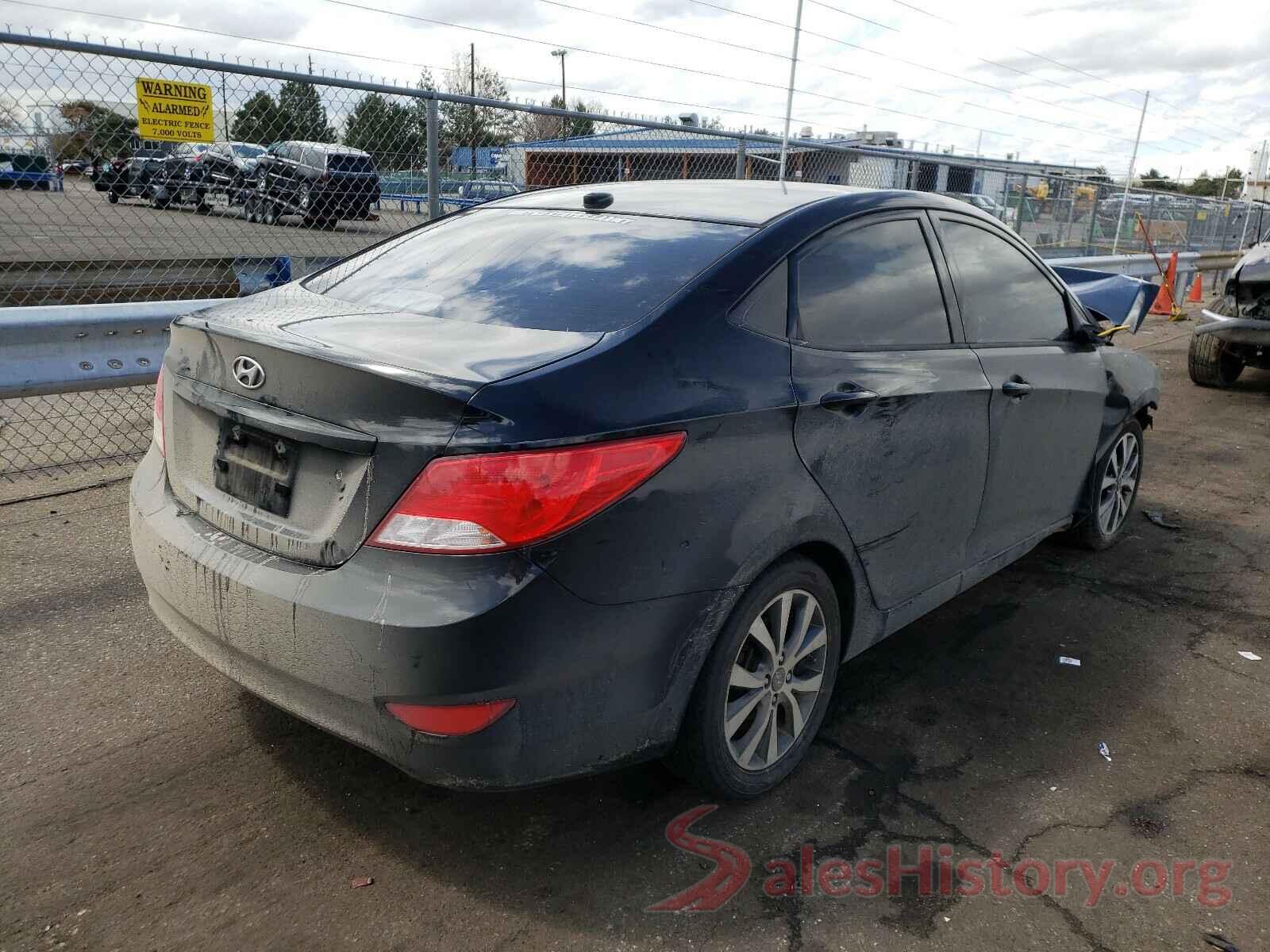 KMHCT4AEXHU348054 2017 HYUNDAI ACCENT