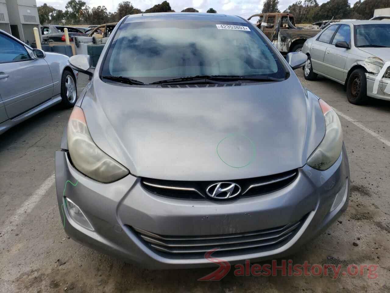 KMHDH4AE9DU677327 2013 HYUNDAI ELANTRA